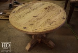 custom reclaimed wood furniture, mennonite furniture, Ontario, Gerald Reinink, epoxy finish