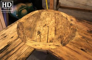 desk, desk, reclaimed wood desks, Ontario, HD Threshing Floor Furniture, Gerald Reinink, rustic