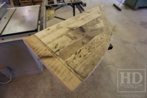 Ontario barnwood table tops, custom tops, HD Threshing Floor Furniture, rustic, distressed wood top, Gerald Reinink, mennonite furniture