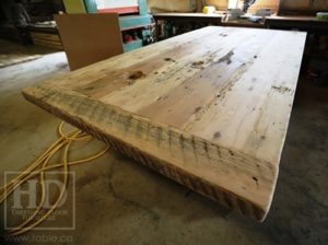 trestle table, Ontario, reclaimed wood table, rustic, Mennonite furniture