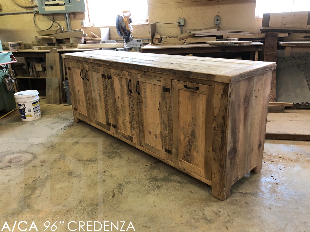 Custom Reclaimed Wood Buffets | HD Threshing Floor Furniture