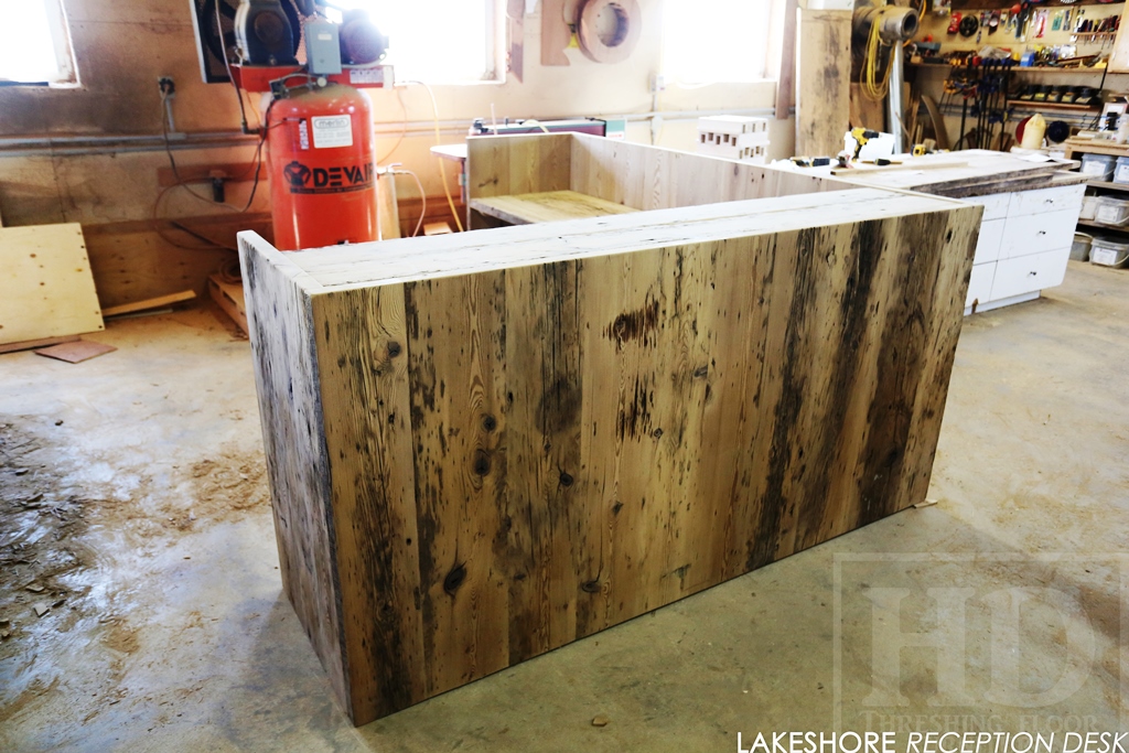 Reclaimed Wood Desks Ontario | HD Threshing Floor Furniture