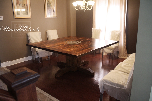 Reclaimed Wood Pedestal Dining Table | Round Pedestal Tables